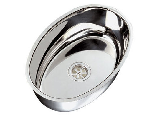 Slika Ovalna sudopera od inoxa